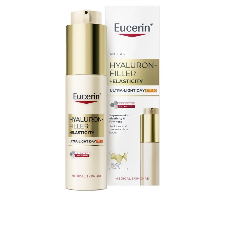 Hyaluron-Filler + Elasticity Creme de dia Ultra-light FPS 50 50ml NOVO