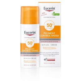 Sun Pigment Control Tinted Gel-Creme Claro FPS 50+ 50ml