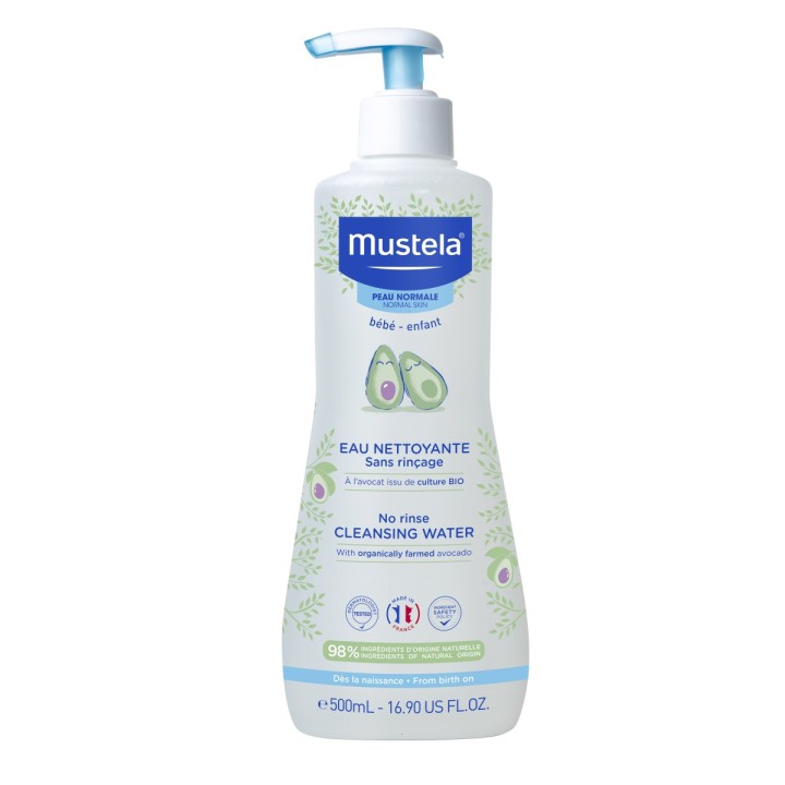 Mustela Água de Limpeza sem Enxaguamento 500ml