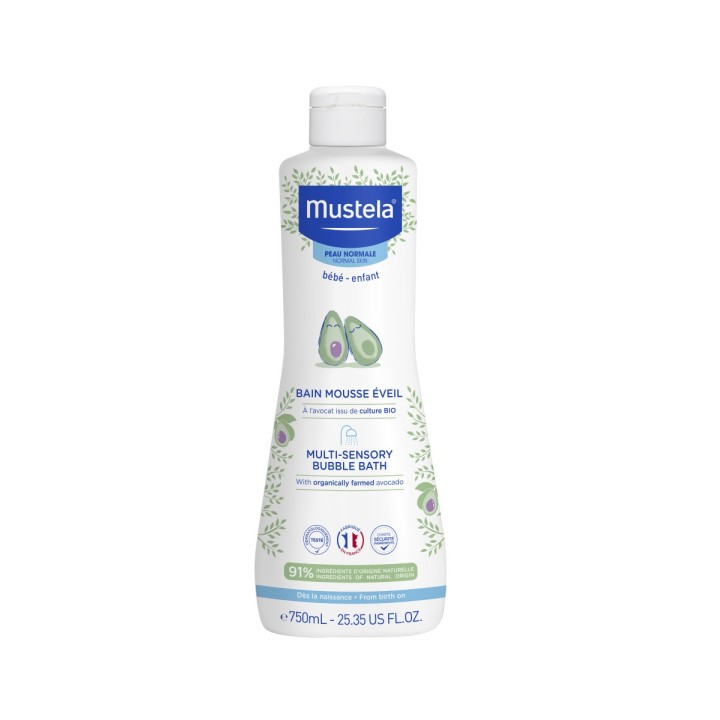 Mustela Espuma Banho Multissensorial 750ml