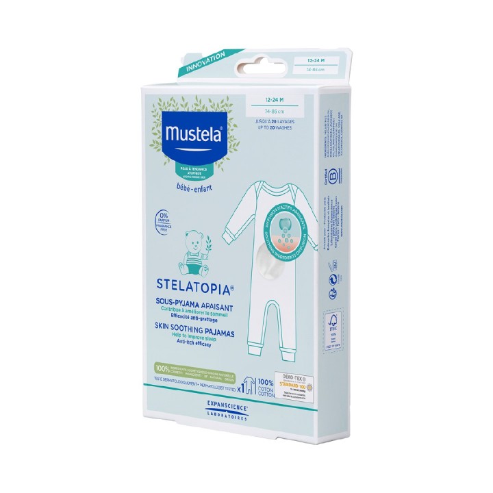 Mustela Stelatopia Pijama Calmante Cutâneo 12-24 meses