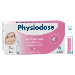 Physiodose Soro Fisiológico Infantil 40x5ml