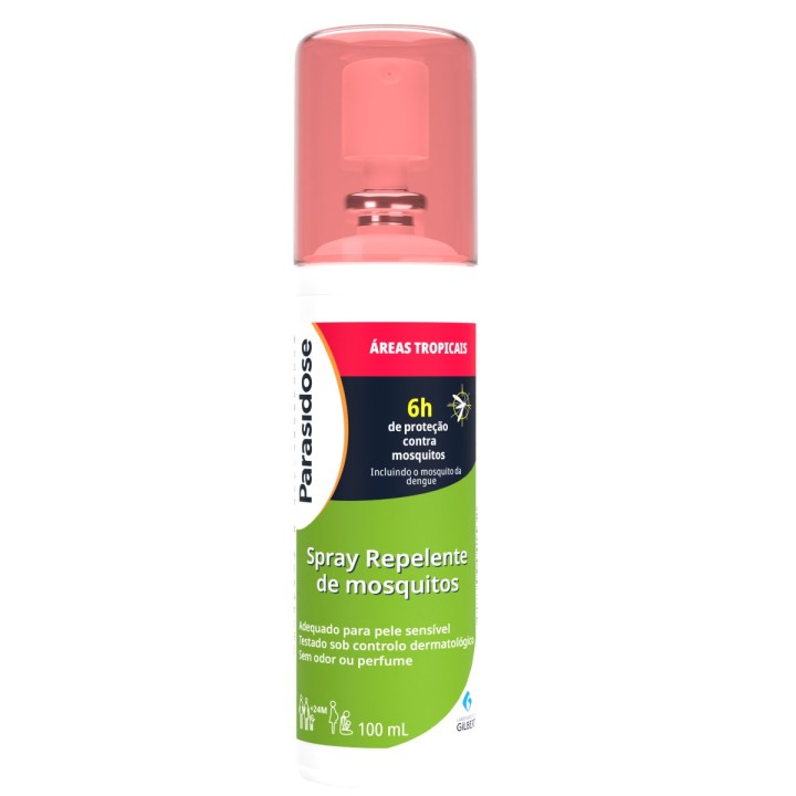 Parasidose Spray Repelente Mosquitos Trópicos 100ml