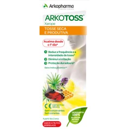 Arkopharma - Suplemento Alimentar Arkotoss Xarope Tosse Seca E Produtiva - 140 ML