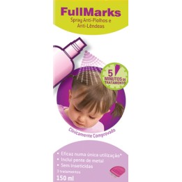 Fullmarks - Spray Anti-Piolhos E Anti-Lêndeas 150Ml Fullmarks