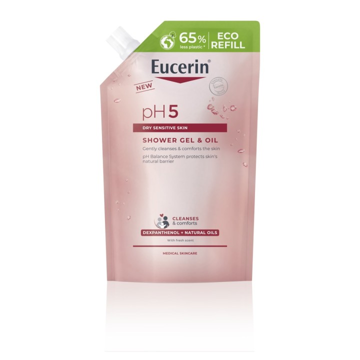 PH5 Gel & Óleo Duche RECARGA 400ml