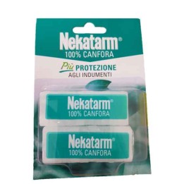 Nekatarm Cubos Cânfora Protecção Roupas 2x25g
