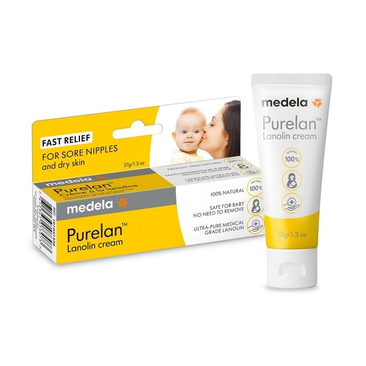 Medela - Creme Purelan de lanolina (37 g) amarelo