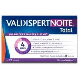 Suplemento Alimentar Valdispertnoite Total - 30 Cápsulas