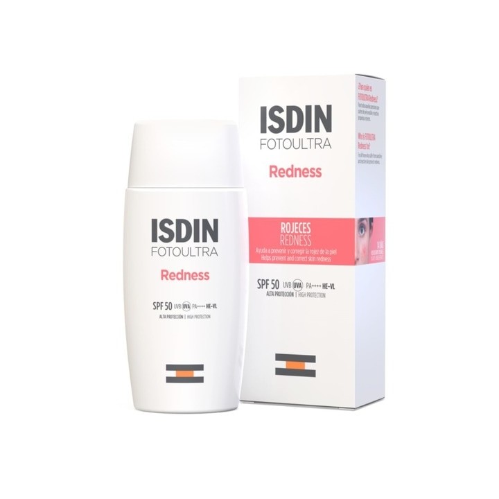 Isdin - Protetor Solar Antivermelhidão FotoUltra Redness SPF 50 - 50 ML