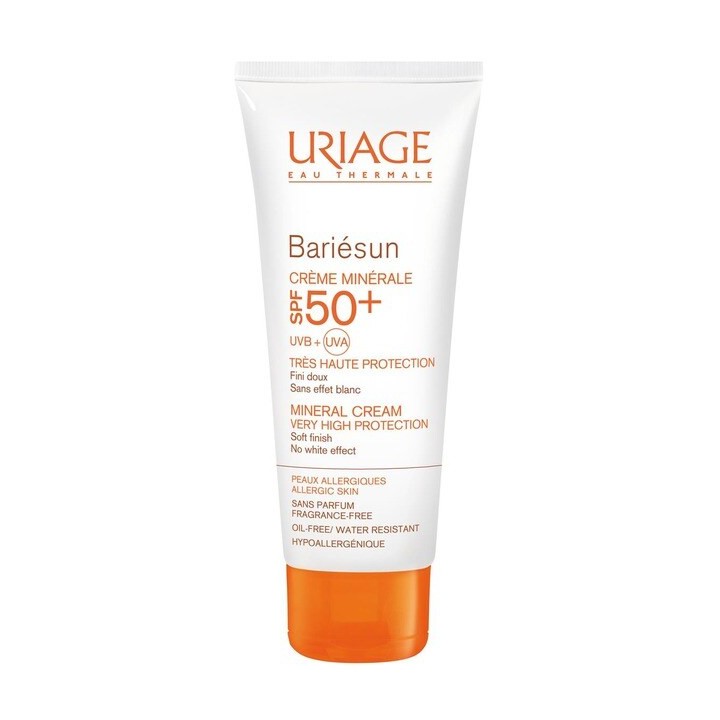 Uriage - Creme Mineral Bariésun SPF50 + - 100 ML