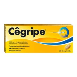 Cêgripe , 1 mg + 500 mg Blister 20 Unidade(s) Comp