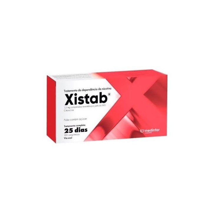 Xistab MG, 1.5 mg Blister 100 Unidade(s) Comp revest pelic