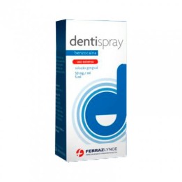 Dentispray, 50 mg/mL-5 mL x 1 sol dent