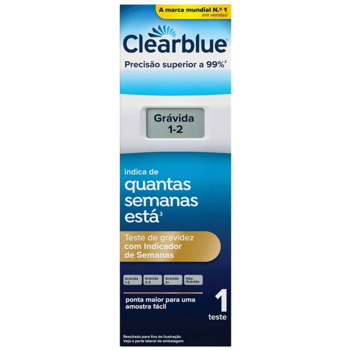 Clearblue Teste Gravid Ind Semanas