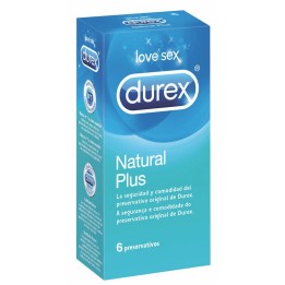 Durex Natural Plu Preservativo X6