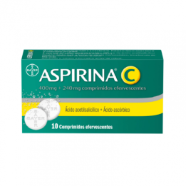 Aspirina C, 400/240 mg x 10 comp eferv
