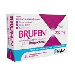 Brufen , 200 mg Blister 20 Unidade(s) Comp revest pelic