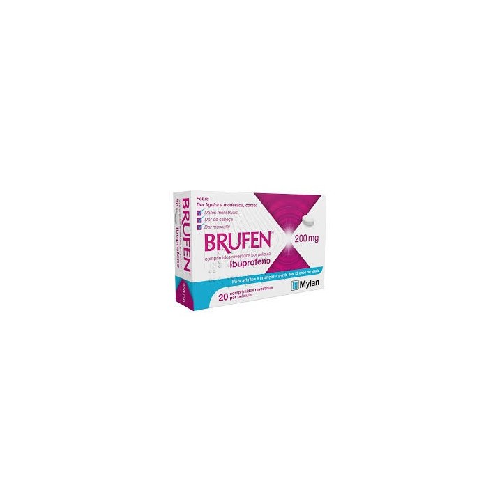 Brufen , 200 mg Blister 20 Unidade(s) Comp revest pelic
