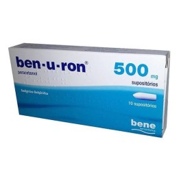 ben-u-ron , 500 mg Blister 10 Unidade(s) Sup