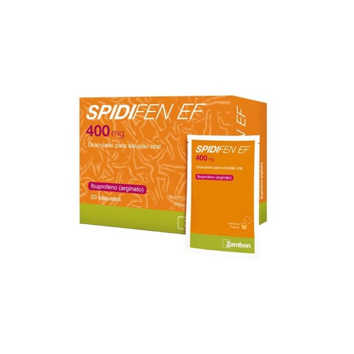 Spidifen EF , 400 mg 20 Saqueta Granul sol oral