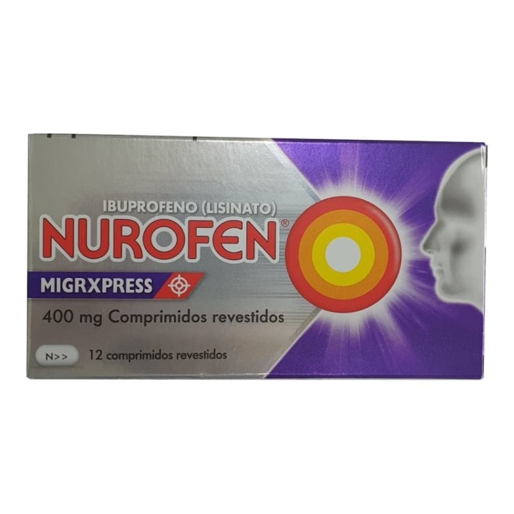 Nurofen Migrxpress , 400 mg Blister 12 Unidade(s) Comp revest