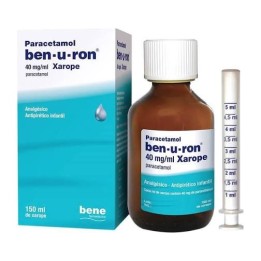 Paracetamol ben-u-ron, 40 mg/mL-150 mL x 1 xar mL