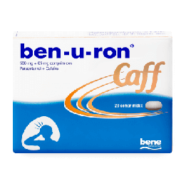 Ben-u-ron Caff, 500/65 mg x 20 comp
