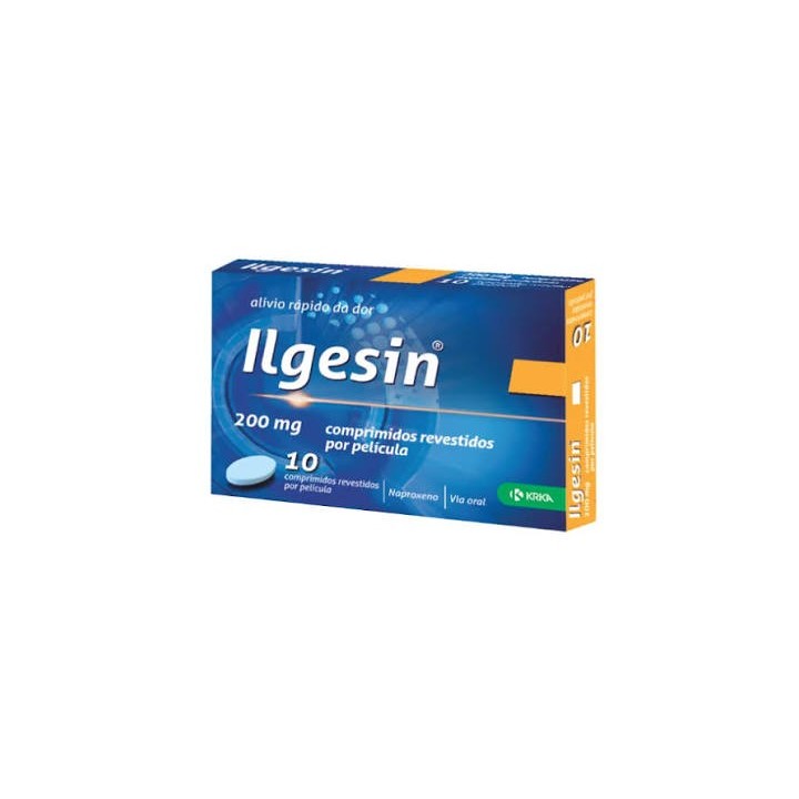 Ilgesin , 200 mg Blister 20 Unidade(s) Comp revest pelic