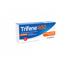 Trifene 400 , 400 mg Blister 20 Unidade(s) Comp revest pelic