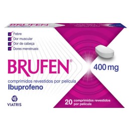 Brufen , 400 mg Blister 20 Unidade(s) Comp revest pelic