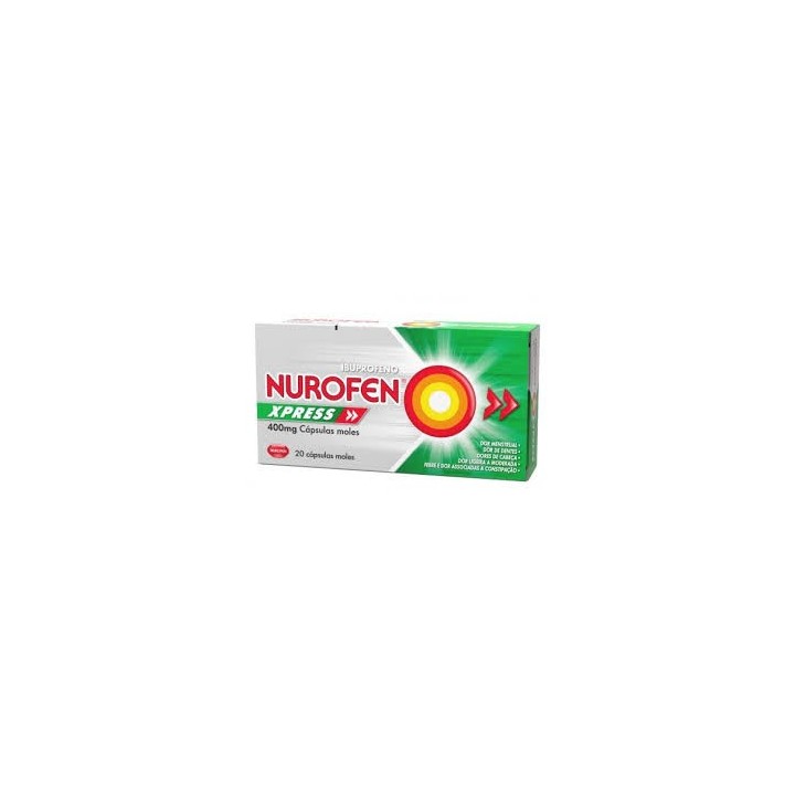 Nurofen Xpress , 400 mg Blister 20 Unidade(s) Caps mole