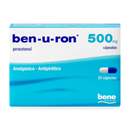 ben-u-ron , 500 mg Blister 20 Unidade(s) Caps