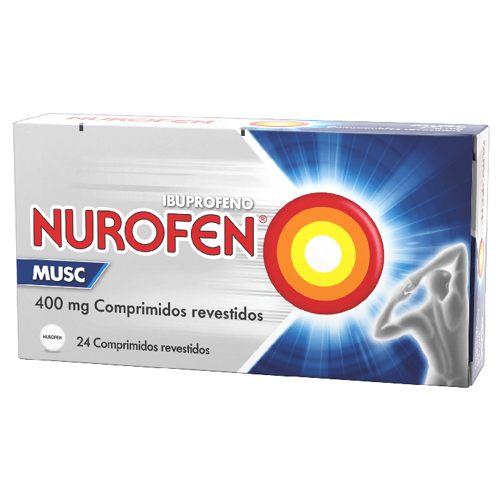 Nurofen Musc , 400 mg Blister 24 Unidade(s) Comp revest