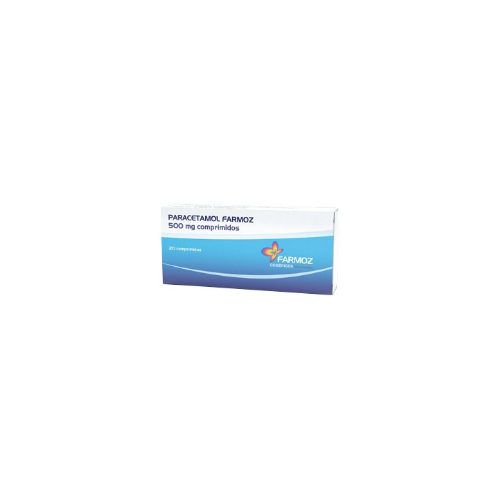 Paracetamol Farmoz , 500 mg Blister 20 Unidade(s) Comp