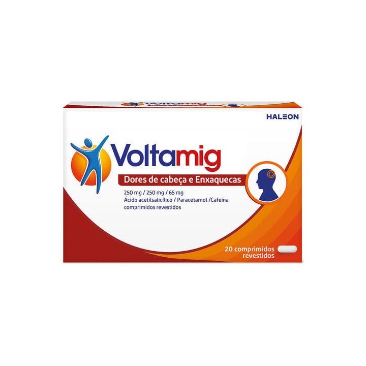 Voltamig , 250 mg + 250 mg + 65 mg Blister 20 Unidade(s) Comp revest pelic