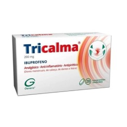 Ibuprofeno Tricalma EF MG, 400 mg Blister 20 Unidade(s) Comp revest pelic