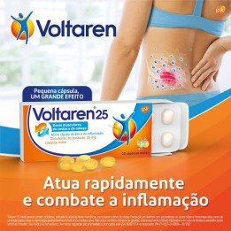 Voltaren 25 , 25 mg Blister 20 Unidade(s) Caps mole