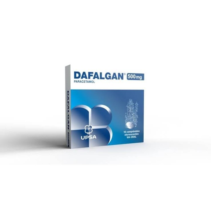 Dafalgan , 500 mg Fita termossoldada 16 Unidade(s) Comp eferv