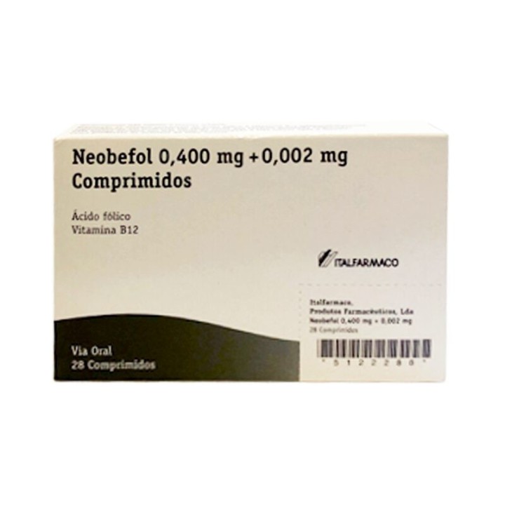 Neobefol, 0,4/0,002 mg x 28 comp
