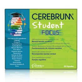 Cerebrum Student Focus Caps X30 cáps(s), cáps(s)