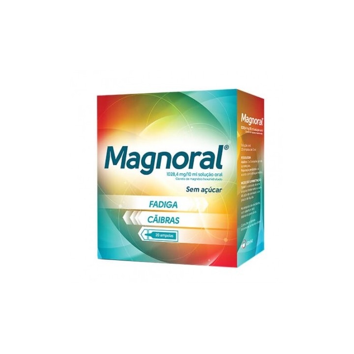 Magnoral , 1028.4 mg/10 ml 20 Ampola 10 ml Sol oral