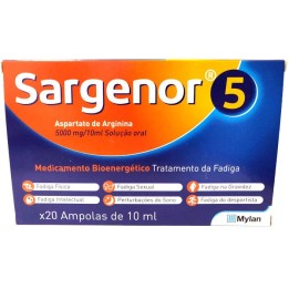 Sargenor 5 , 5000 mg/10 ml 20 Ampola 10 ml Sol oral