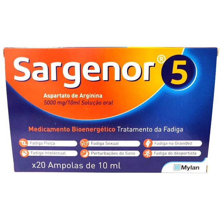 Sargenor 5 , 5000 mg/10 ml 20 Ampola 10 ml Sol oral