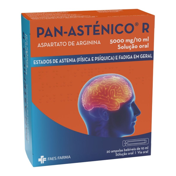 Pan-Asténico R , 5000 mg/10 ml 20 Ampola 10 ml Sol oral