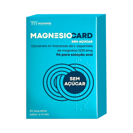 Magnesiocard sem açúcar , 1229.6 mg 20 Saqueta 4 g Po sol oral