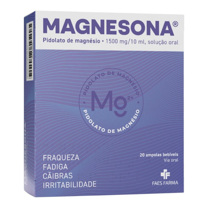 Magnesona, 1500 mg/10 mL x 20 sol oral amp