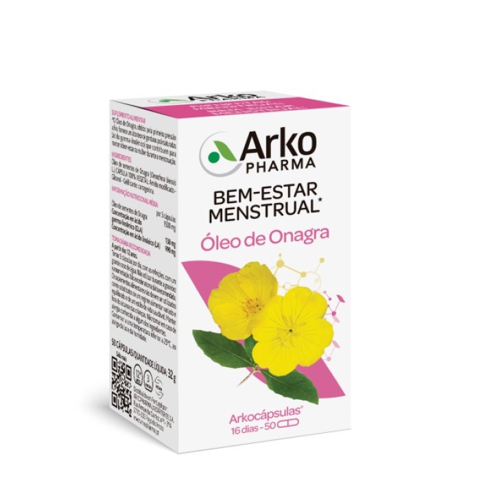 Arkocapsulas Oleo Onagra Caps X50