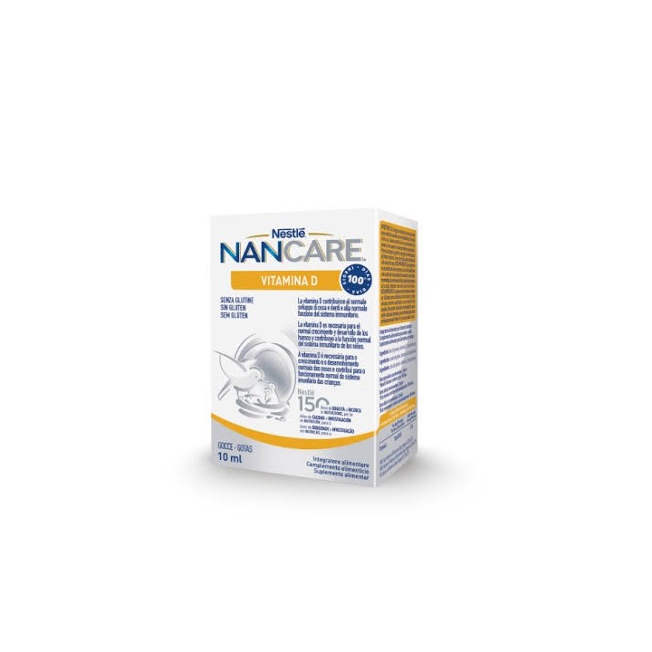 Nancare Vitamina D Gotas 10Ml