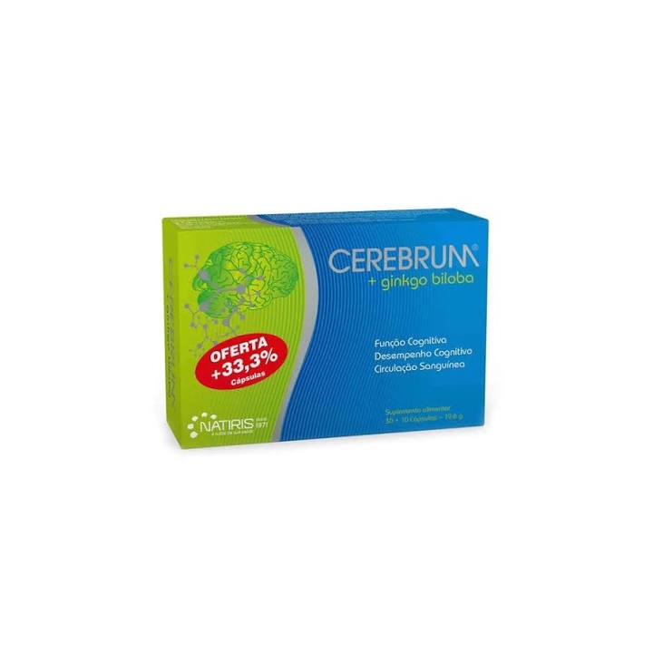 Cerebrum Ginkgo Biloba Caps x30+10